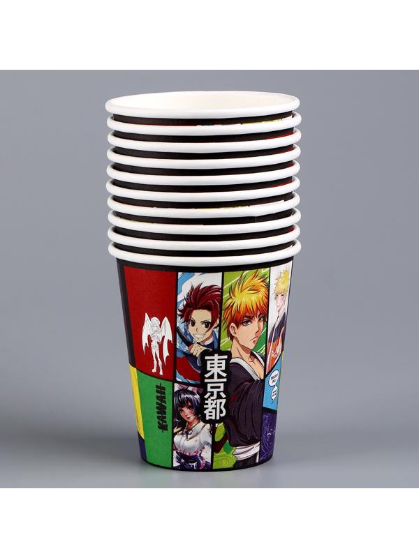Стакан бумажный «Аниме», 250 мл