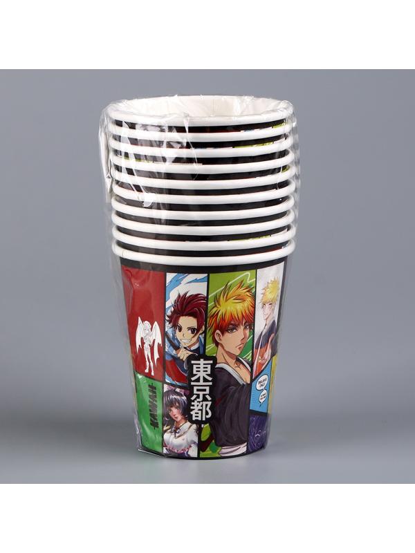 Стакан бумажный «Аниме», 250 мл