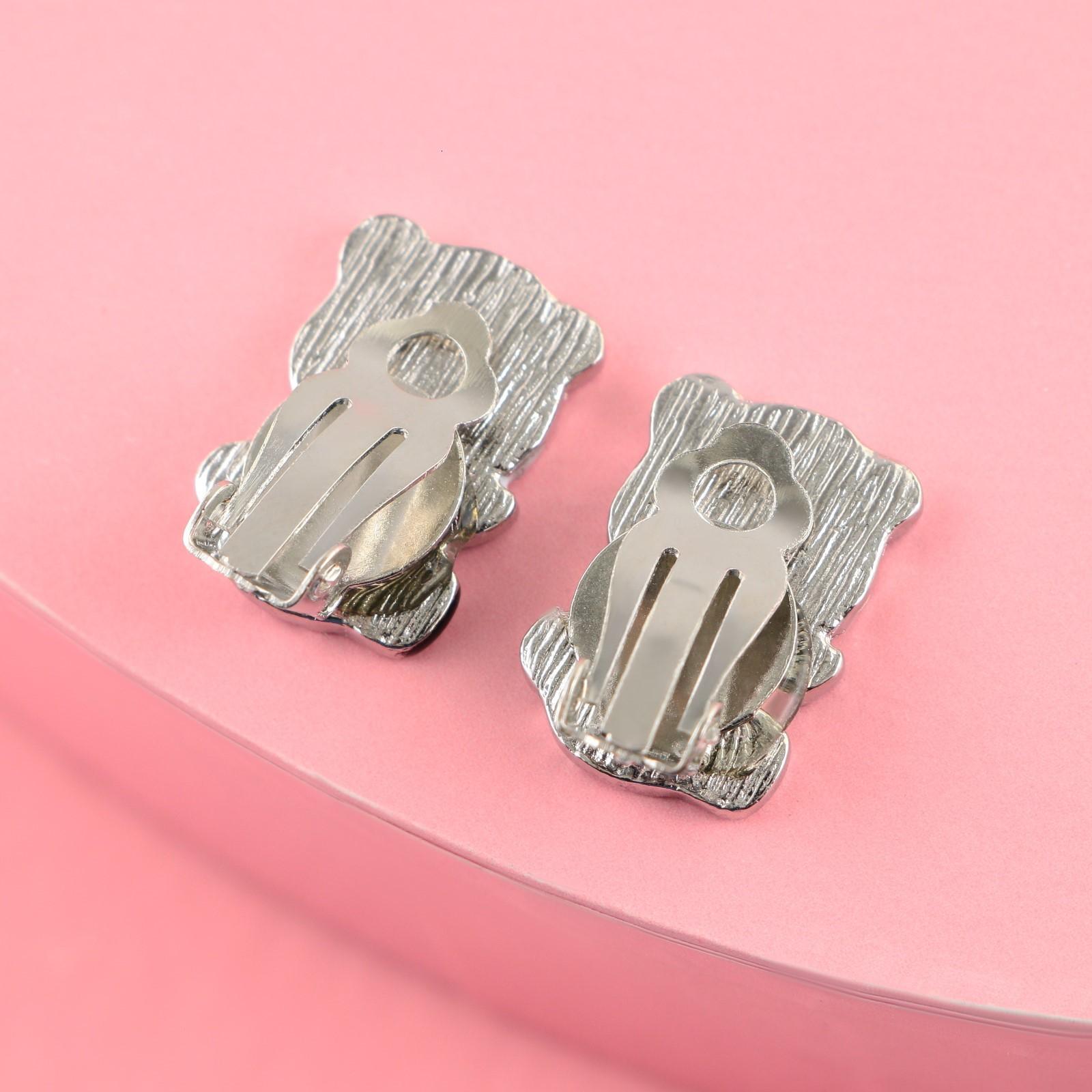 Серьги-клипсы детские «Отпандная»