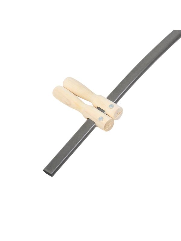 Косовище металлическое, две ручки + крепление барашек