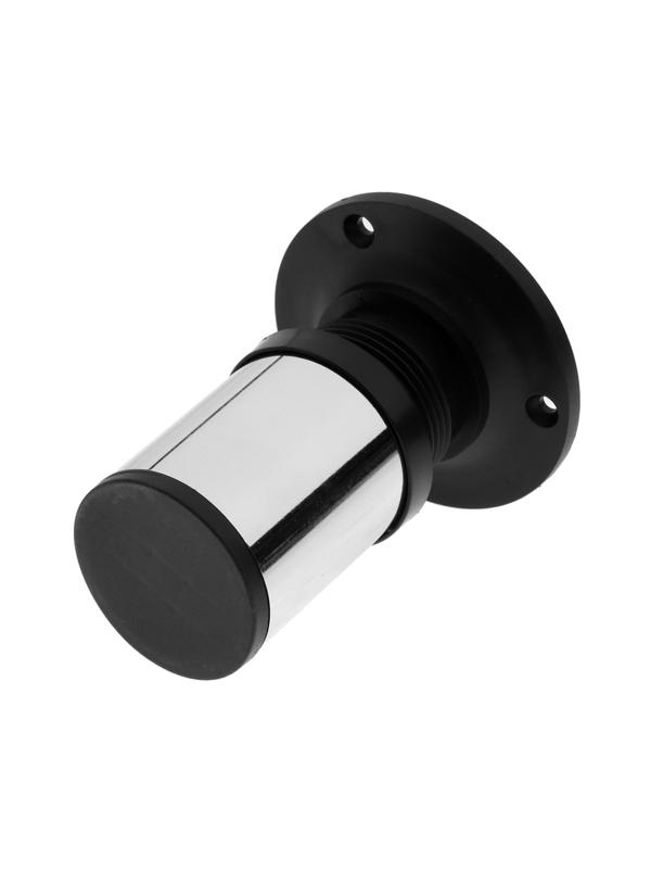 Опора регулируемая OR001CR ТУНДРА, d=50 мм, H=80 мм, цвет хром