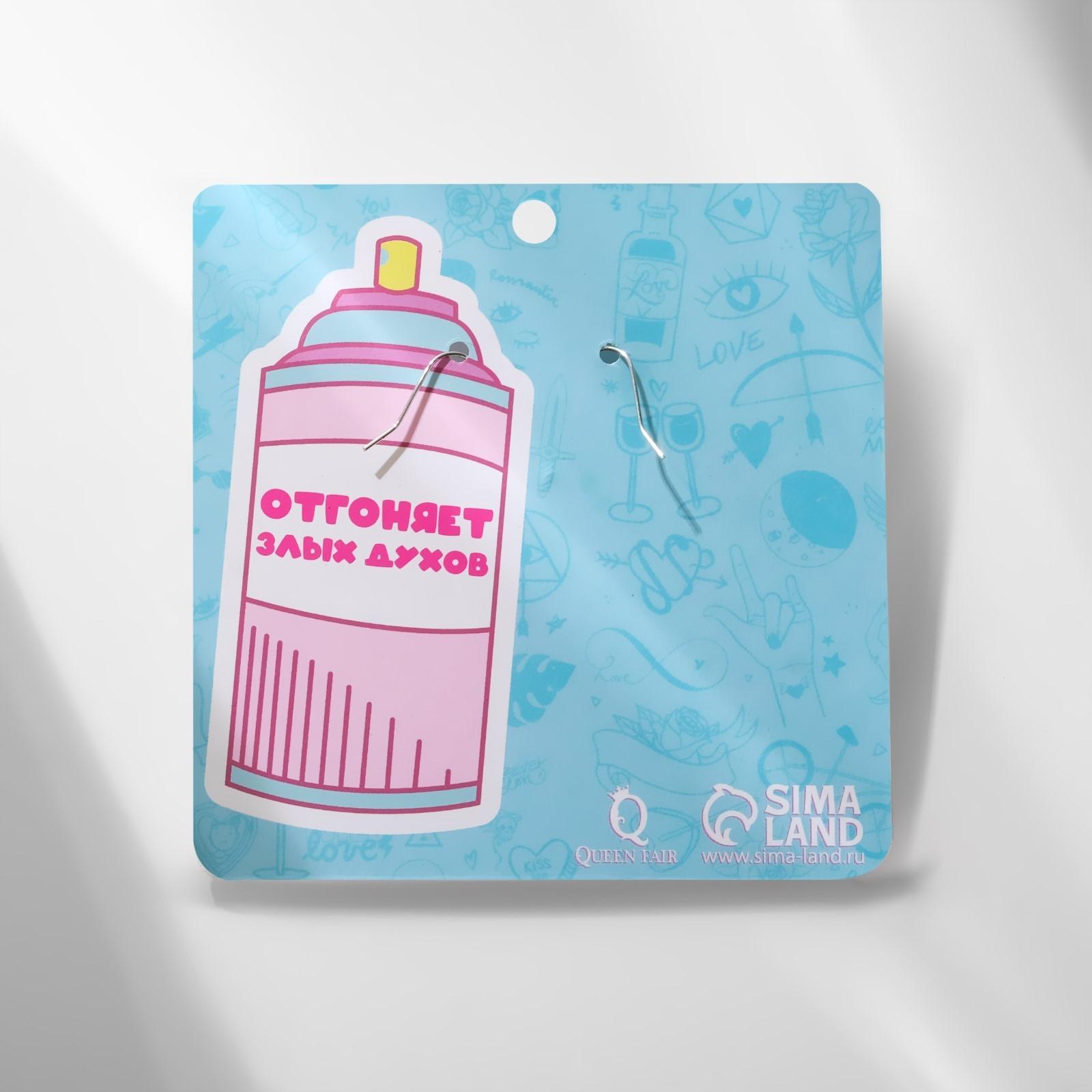 Серьги акрил 