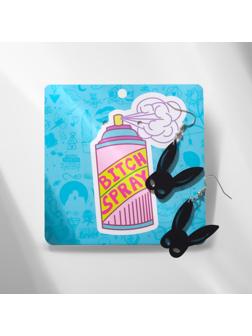 Серьги акрил 