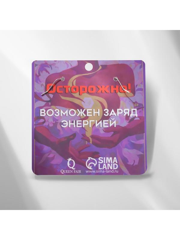 Серьги акрил 