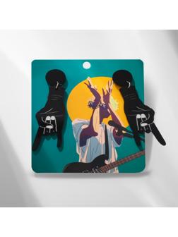 Серьги акрил 