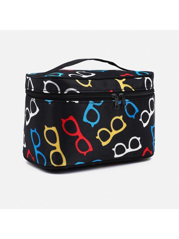 Косметичка на молнии, цвет чёрный