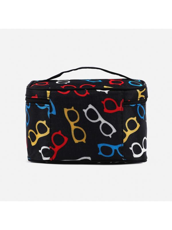 Косметичка на молнии, цвет чёрный