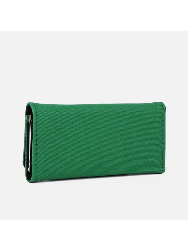 Кошелёк на магните, цвет зелёный
