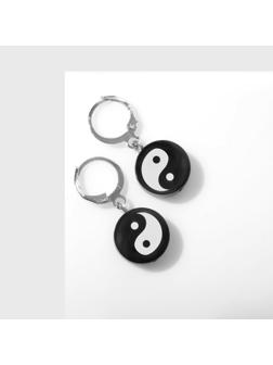 Серьги пластик 