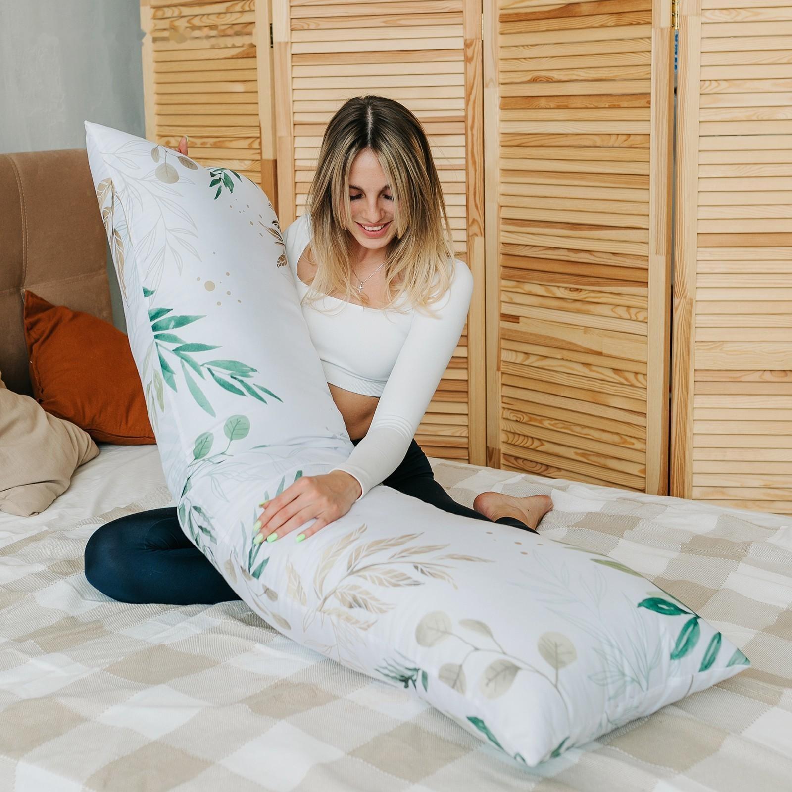 Подушка-обнимашка «Листья»