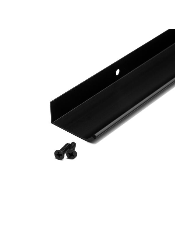 Ручка торцевая CAPPIO, L=400 мм, м/о 256 мм, цвет черный