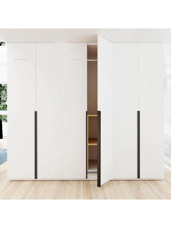 Ручка торцевая CAPPIO, L=500 мм, м/о 288 мм, цвет черный