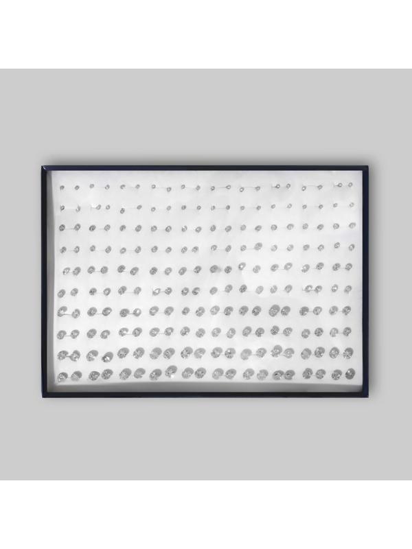 Пусеты в коробочке 100 пар 