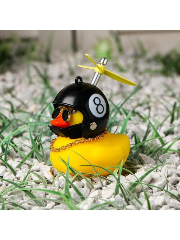 Утка с пропеллером, цвет желтый, восьмерка
