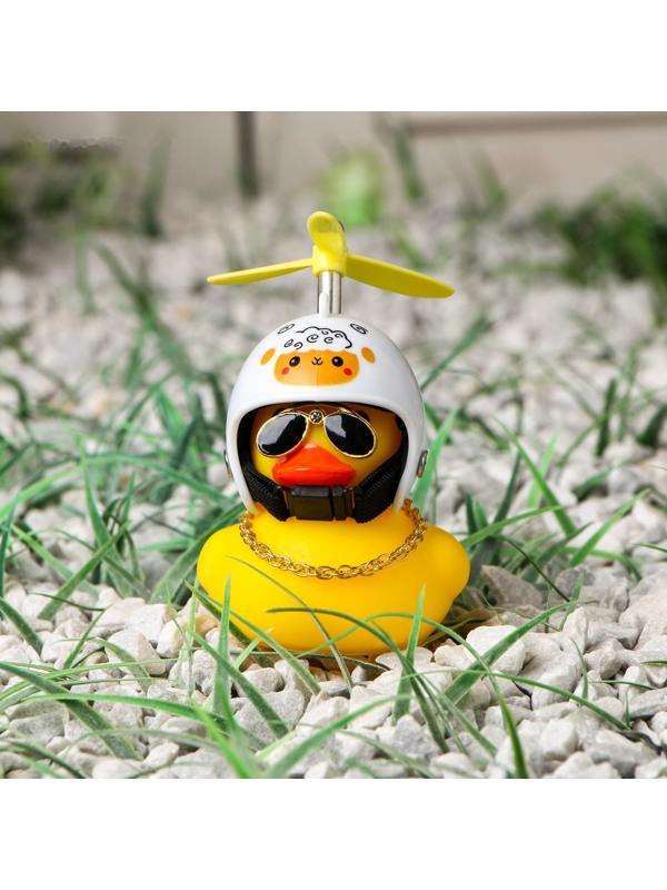 Утка с пропеллером, цвет желтый, барашек