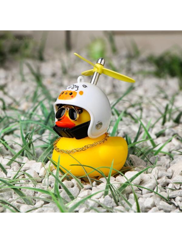 Утка с пропеллером, цвет желтый, барашек
