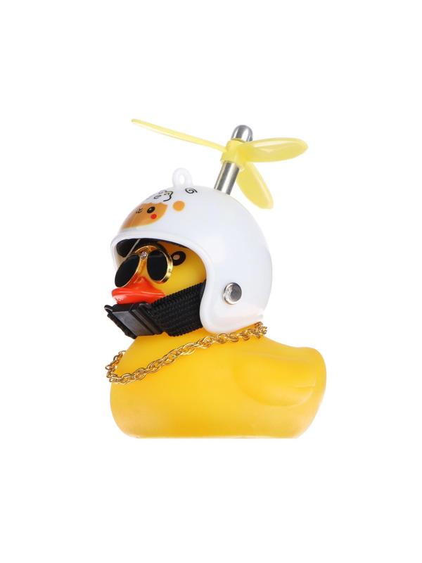 Утка с пропеллером, цвет желтый, барашек