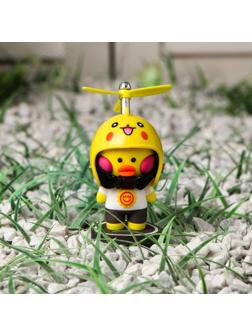 Утка с пропеллером, цвет желтый