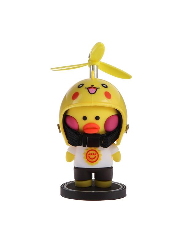 Утка с пропеллером, цвет желтый