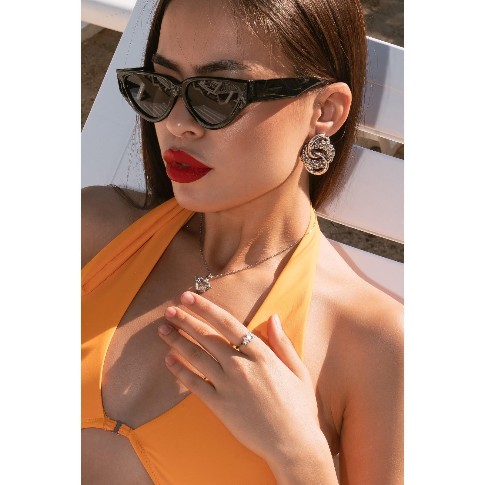 Серьги металл 