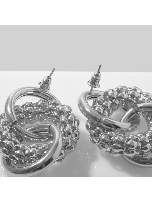 Серьги металл 