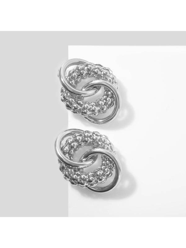 Серьги металл 