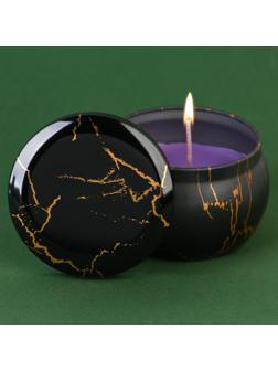 Новогодняя свеча в банке «Роскошного года», ваниль, высота 5 см