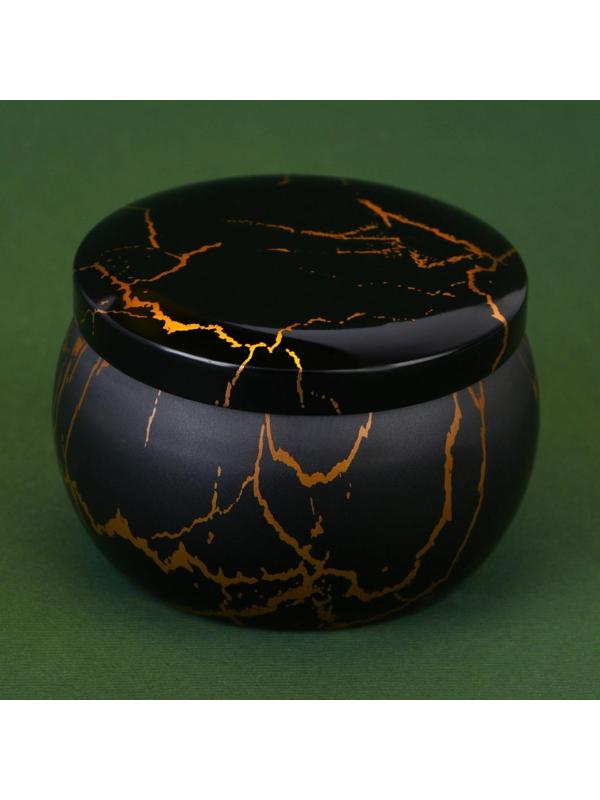 Новогодняя свеча в банке «Роскошного года», ваниль, высота 5 см