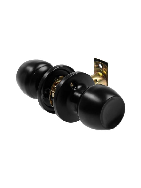 Защелка 1101, пустая, цвет матовый черный