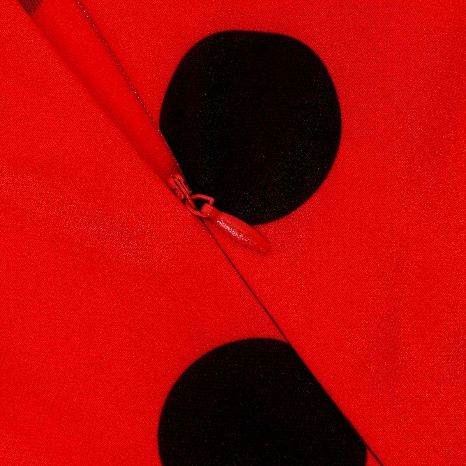 Карнавальный набор «Леди Божья коровка», р. S, комбез, маска, сумка, парик