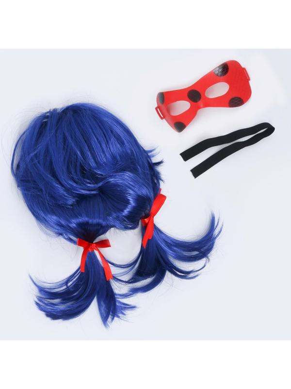 Карнавальный набор «Леди Божья коровка» маска, парик
