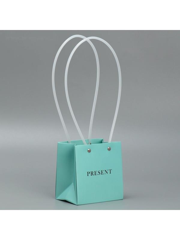 Пакет для цветов Gift, 11.5 х 12 х 8 см