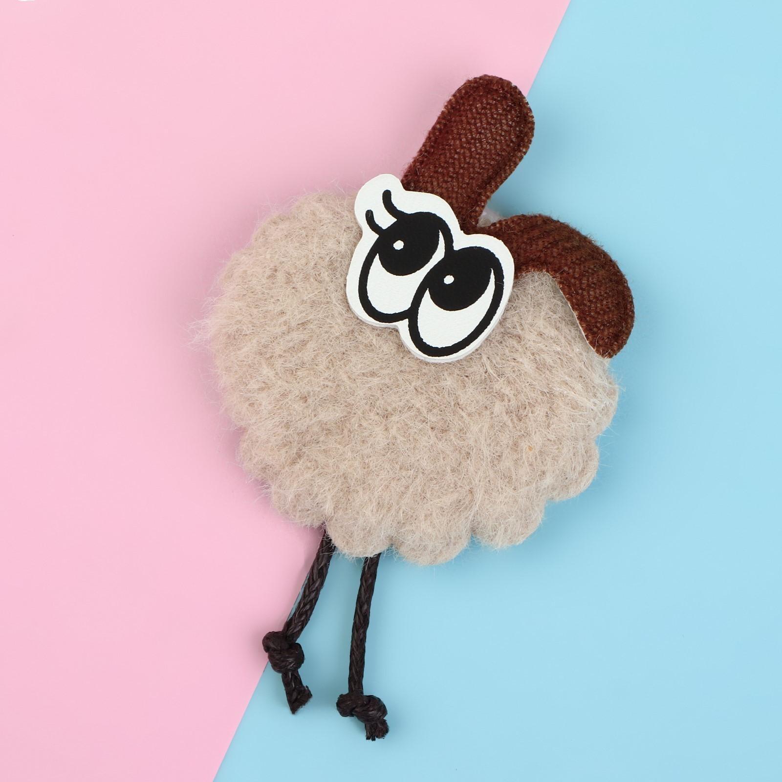 Аппликация «Барашек», 4,5 × 3 см