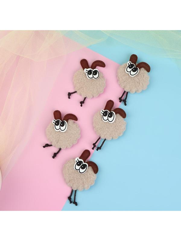 Аппликация «Барашек», 4,5 × 3 см