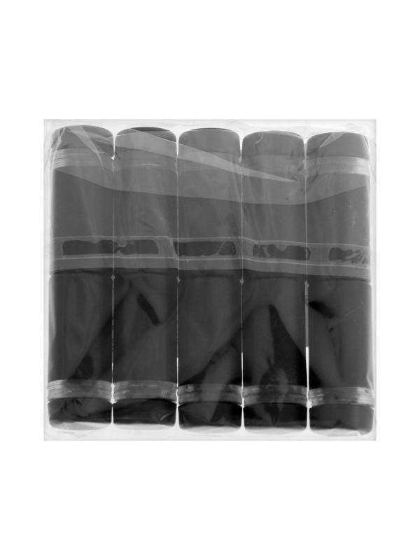 Дистанционный держатель для табличек, 12х25 мм, цвет черный,набор 10 шт.