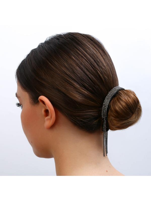 Зажим для волос со стразами «Present for you», 12.5 х 7 х 1.5 см