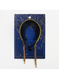 Зажим для волос со стразами «Ты прекрасна», 12.5 х 7 х 1.5 см