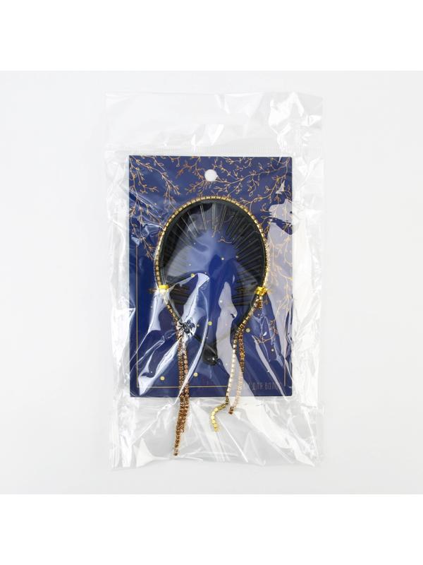 Зажим для волос со стразами «Ты прекрасна», 12.5 х 7 х 1.5 см