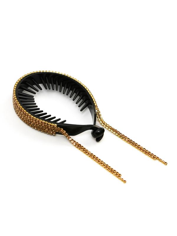 Зажим для волос со стразами «Ты прекрасна», 12.5 х 7 х 1.5 см