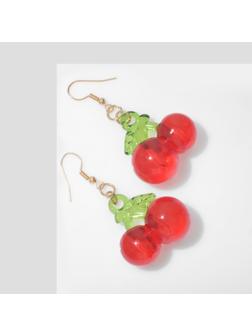 Серьги пластик 