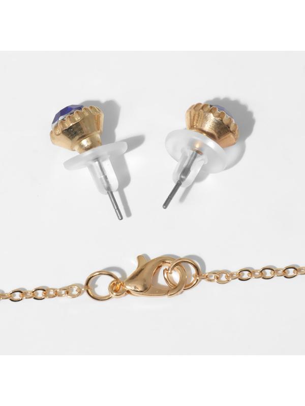 Гарнитур 2 предмета: серьги, кулон 