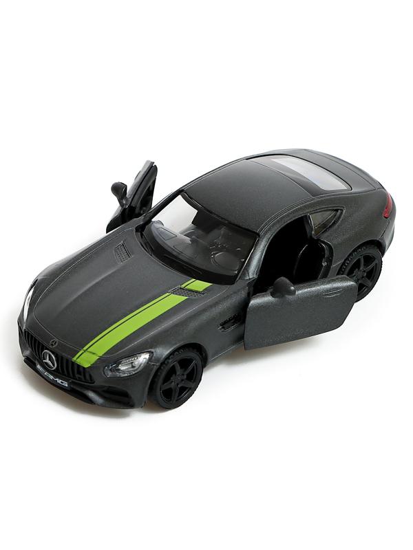 Машина металлическая MERCEDES-AMG GT S, 1:32, инерция, цвет матовый серый