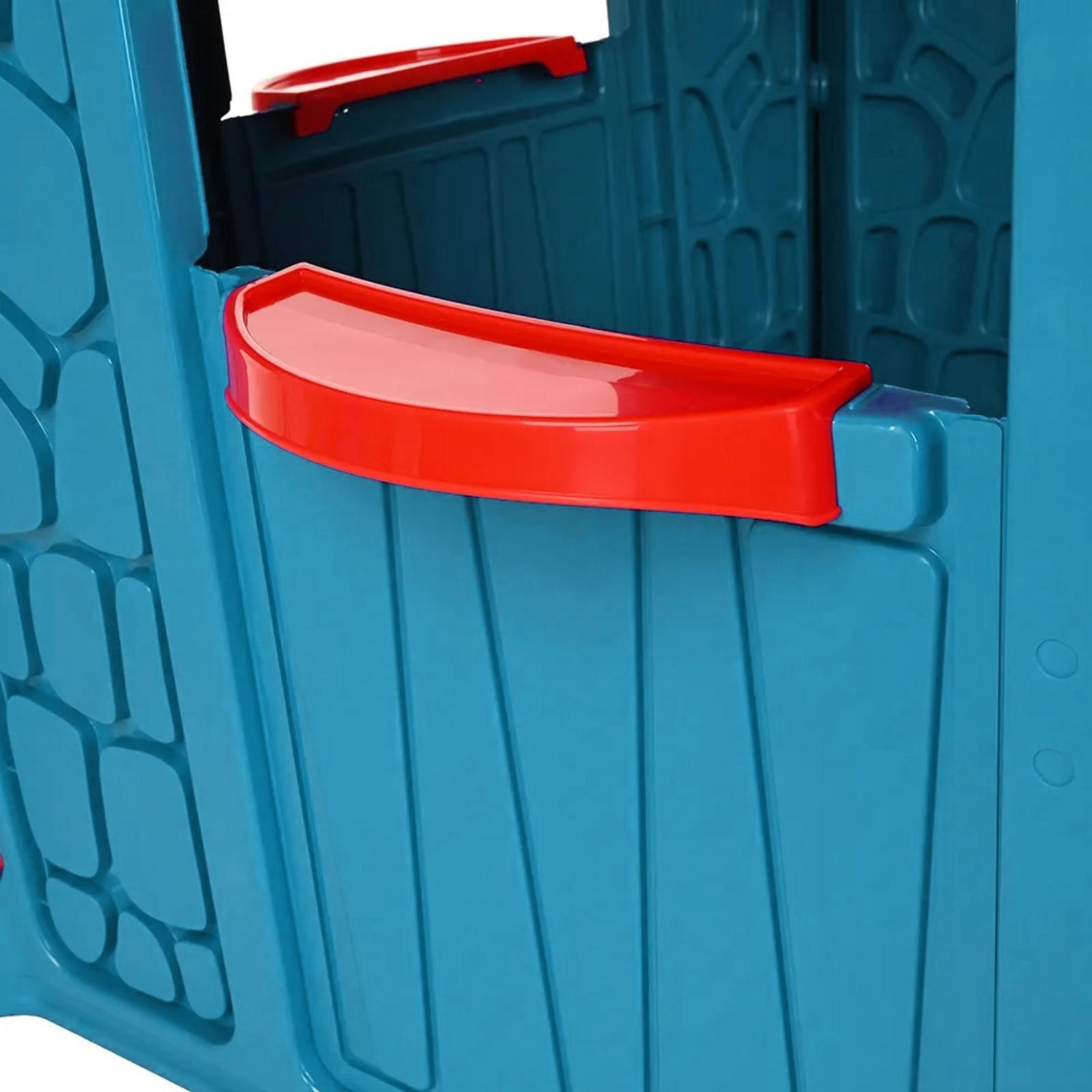 Домик игровой, цвет голубой