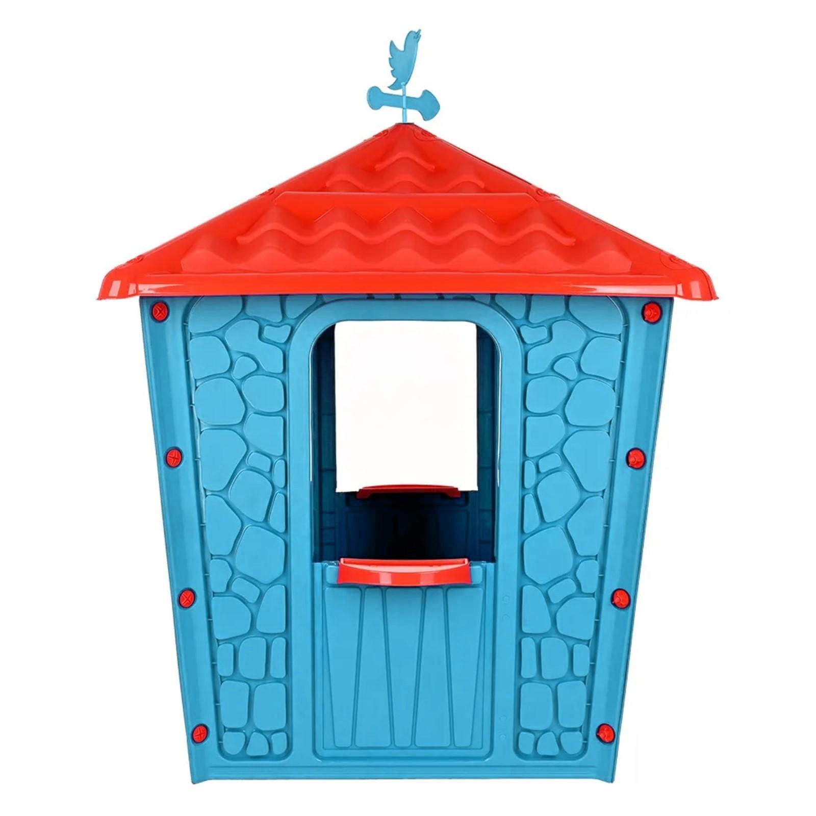 Домик игровой, цвет голубой