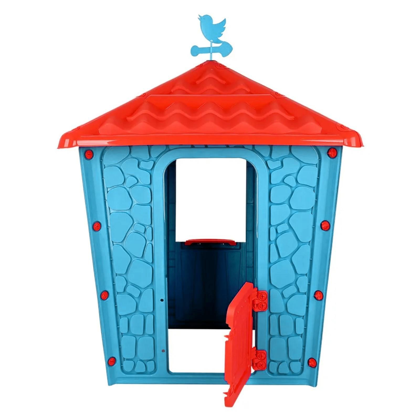 Домик игровой, цвет голубой