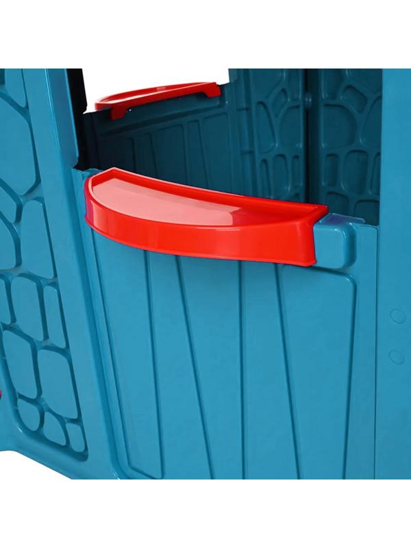 Домик игровой, цвет голубой