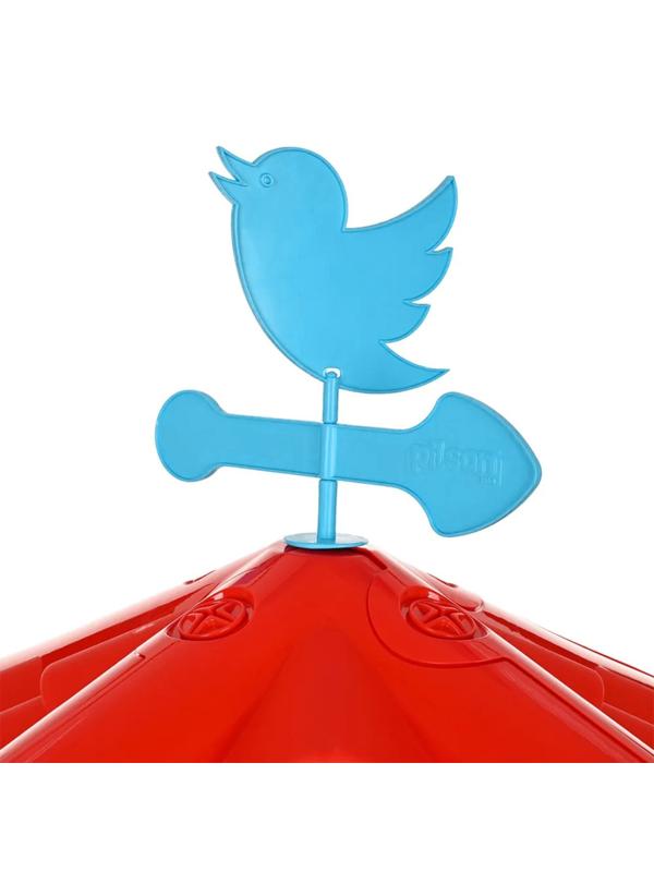 Домик игровой, цвет голубой