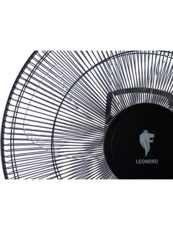 Вентилятор Leonord LE-1603, напольный, 55 Вт, 3 скорости, пульт, чёрный