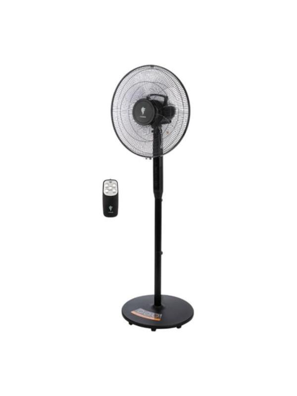 Вентилятор Leonord LE-1603, напольный, 55 Вт, 3 скорости, пульт, чёрный
