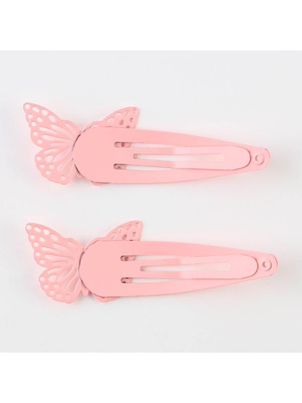 Заколки для волос с бабочками «Самая красивая», 2 шт.